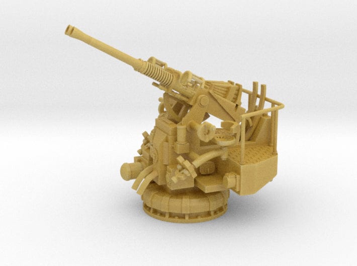 1/56 USN 40mm twin Bofors elevated - distefan 3d print