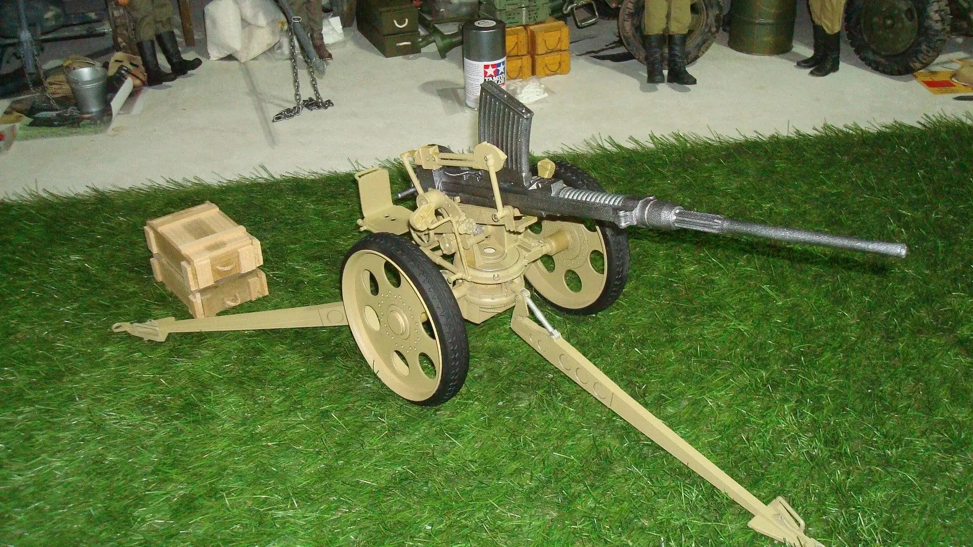 1/6 German 20mm Oerlikon Flak-28 - Mount - distefan 3d print