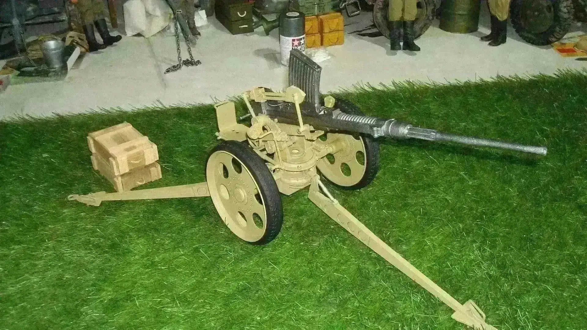 Complete Your 1/6 German 20mm Oerlikon Flak-28 - Mount Cradle (Distefan 3D Print)