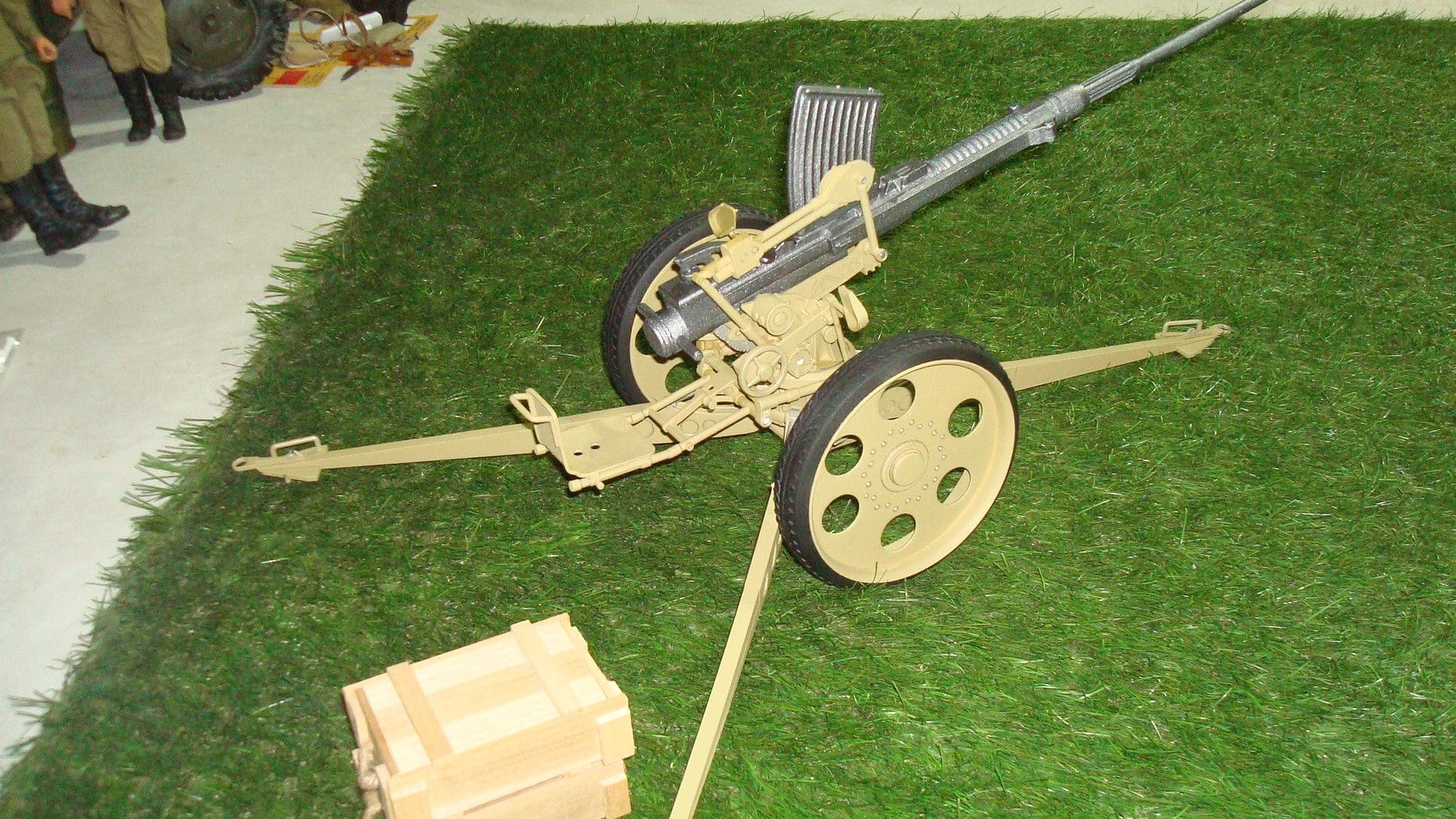 Bring Your Flak-28 to Life: 1/6 Germany 20mm Oerlikon - Flak-28 - Trails (Distefan 3D Print)