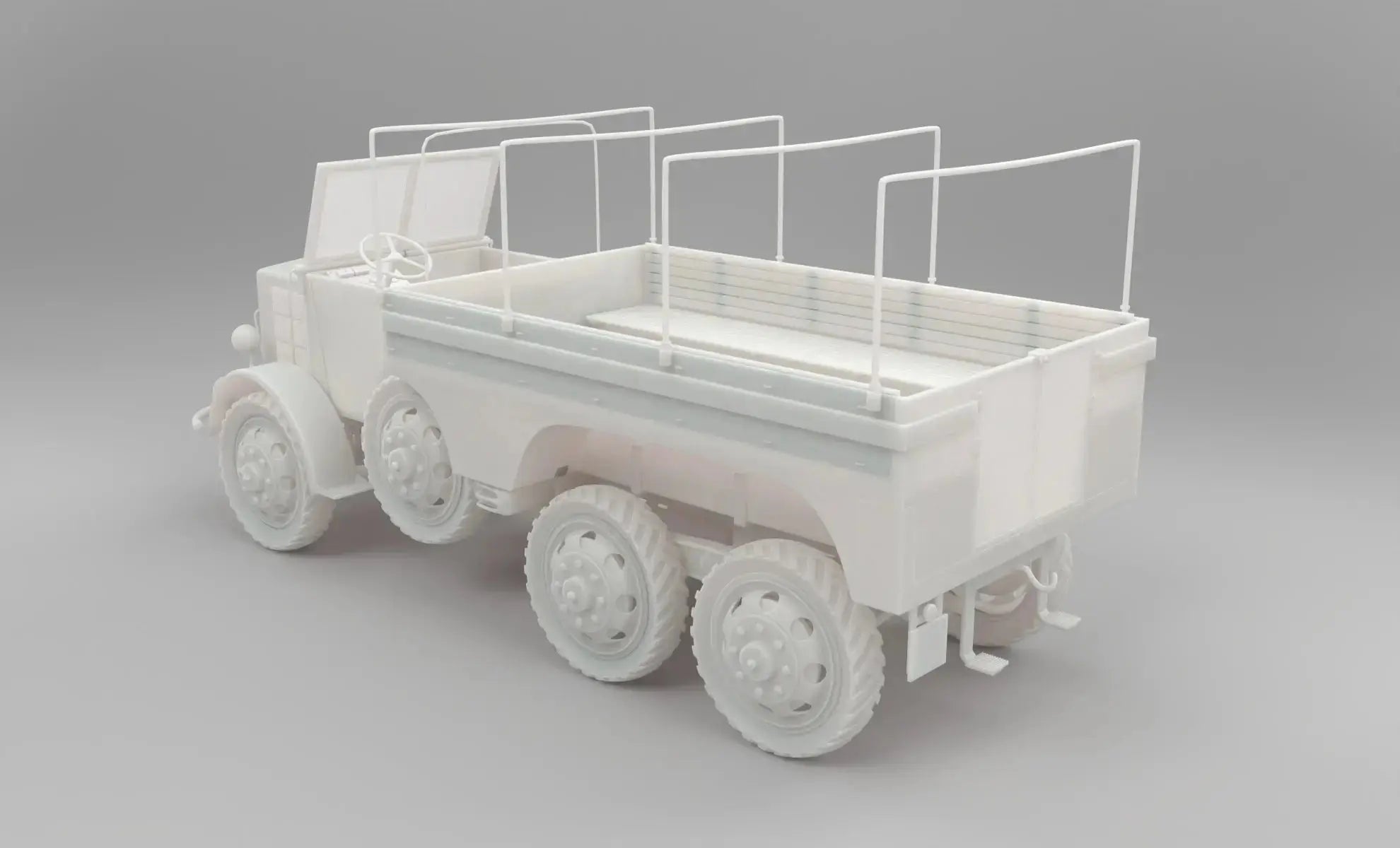 1/6 Hungary Raba 38m Botond Truck Set - distefan 3d print