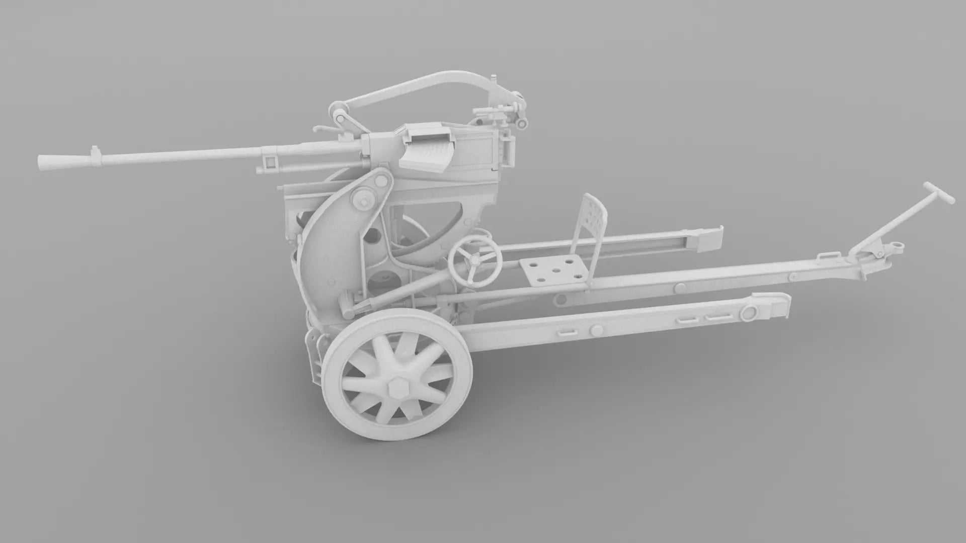 1/6 Italian Breda 20/65 Model 35 - Assembly Kit 3dspro
