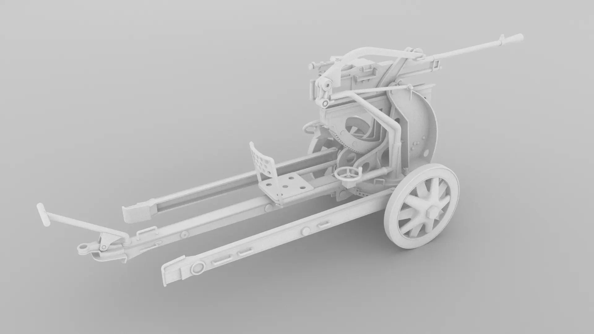 1/6 Italian Breda 20/65 Model 35 - Assembly Kit 3dspro