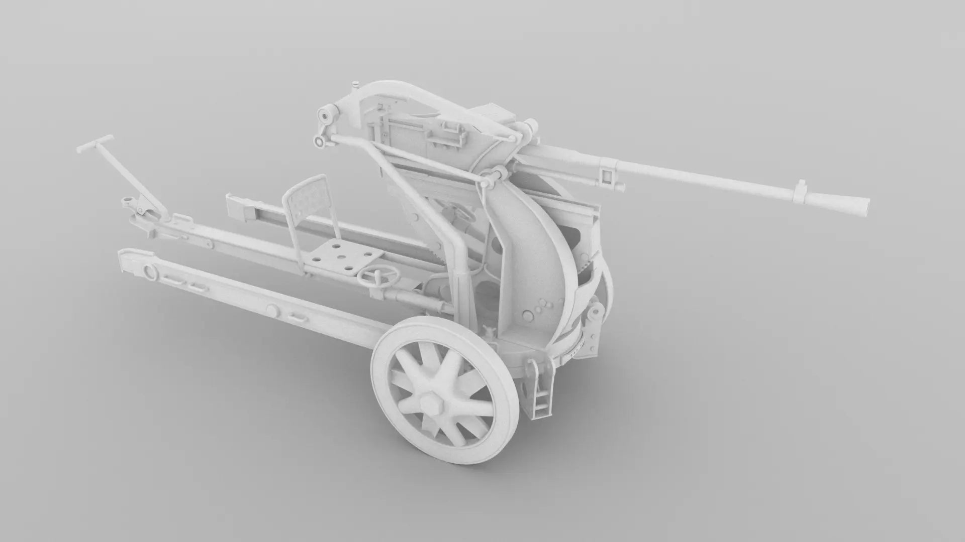 1/6 Italian Breda 20/65 Model 35 - Assembly Kit 3dspro