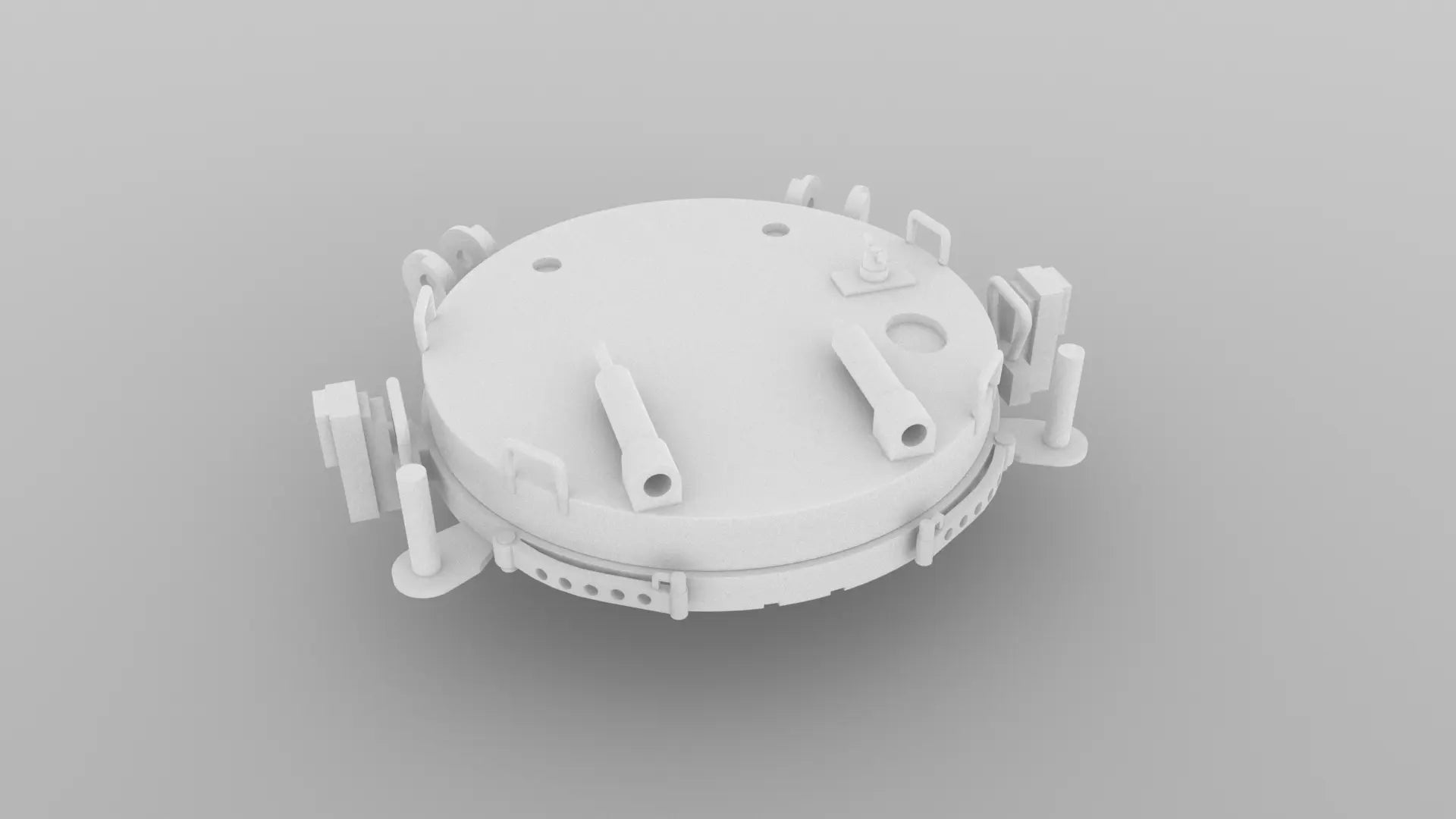 1/6 Italian Breda 20/65 Model 35 - Assembly Kit 3dspro