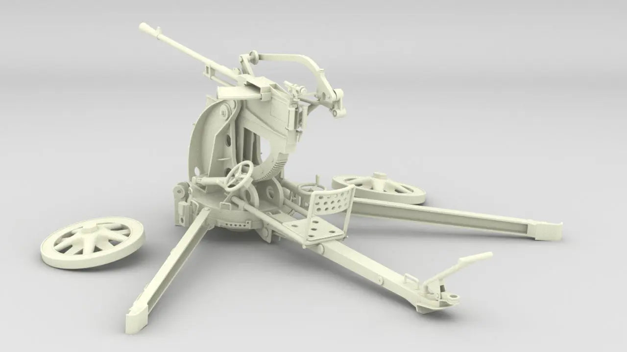 1/6 Italian Breda 20/65 Model 35 - Assembly Kit 3dspro