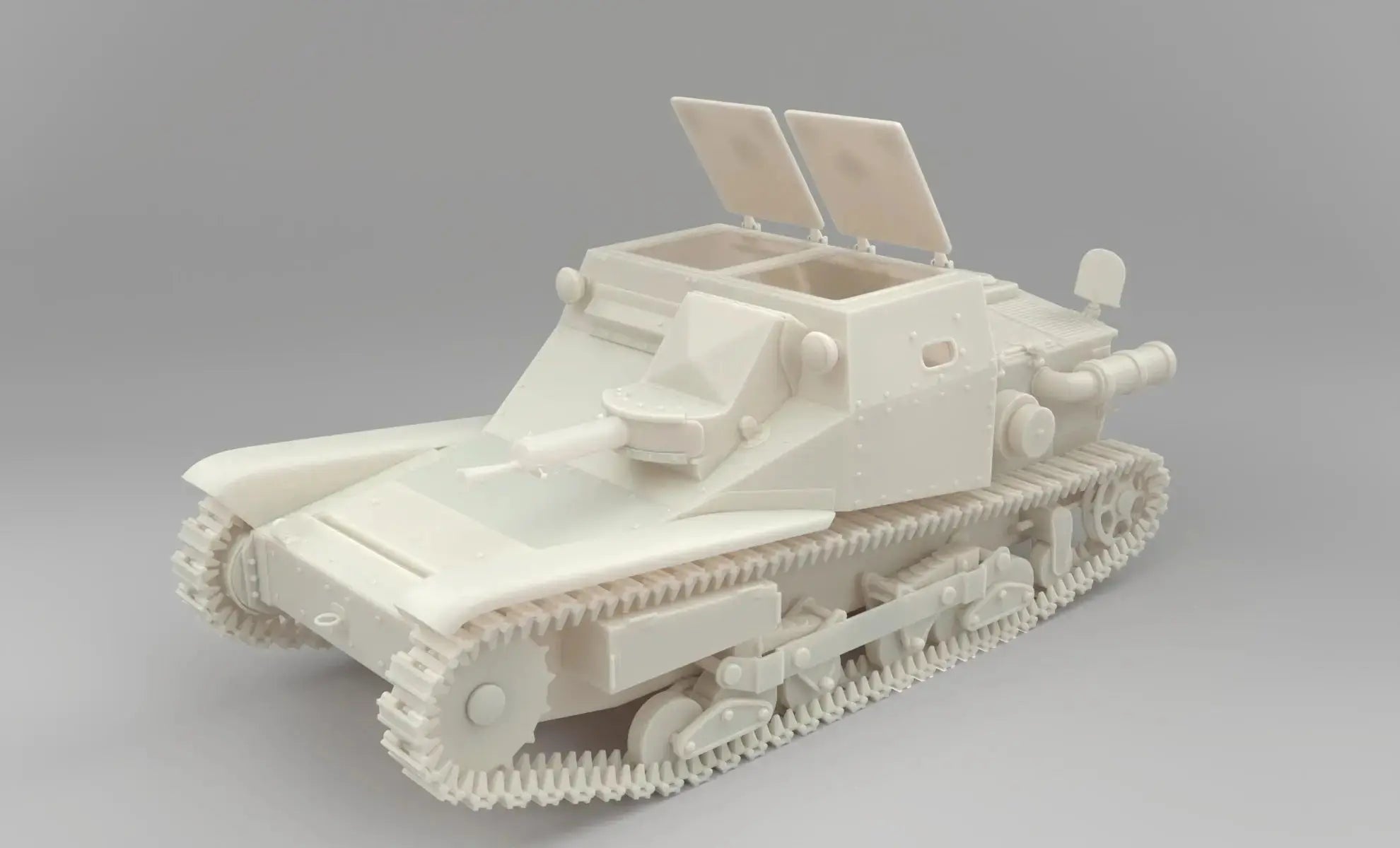 1/6 Italian Tankette Carro Veloce 33 Set - distefan 3d print