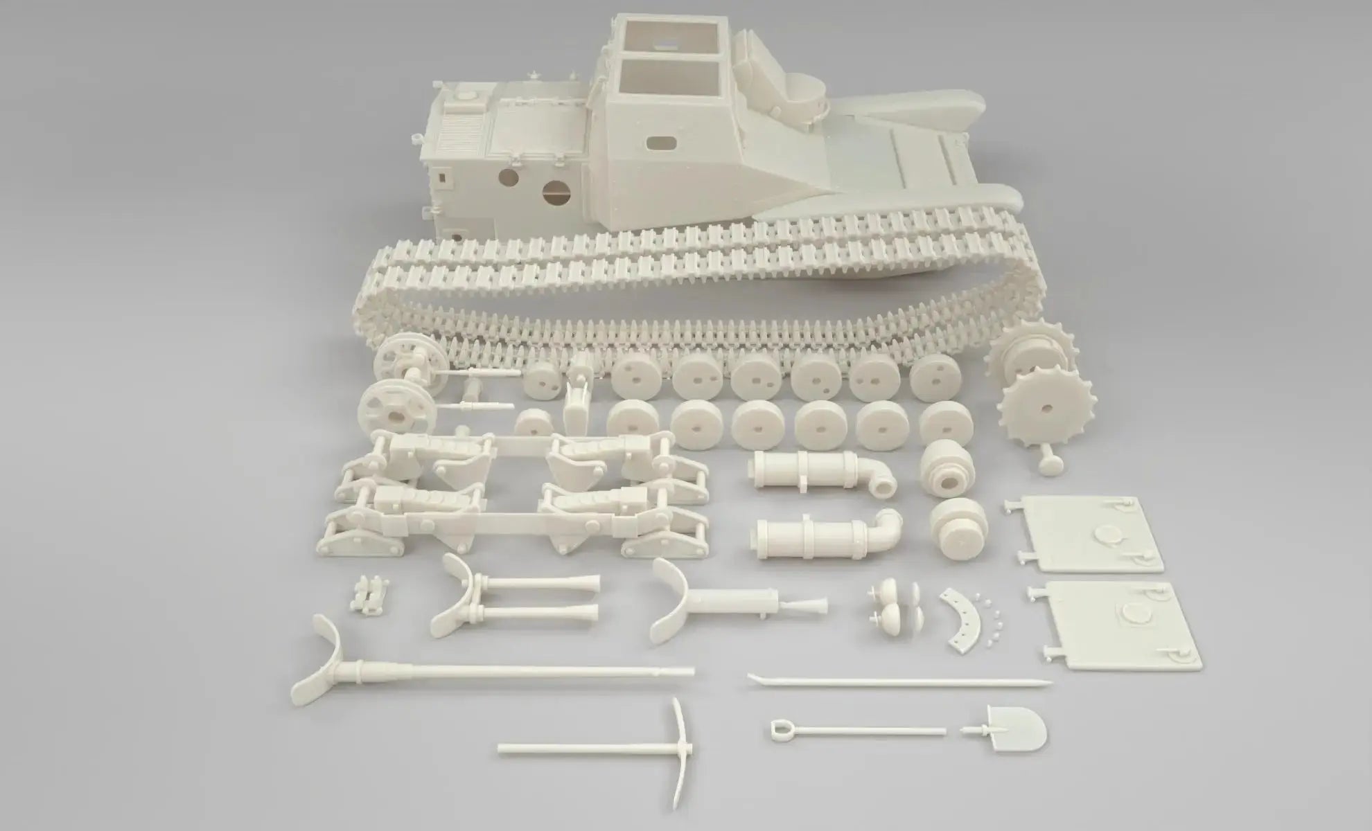 1/6 Italian Tankette Carro Veloce 33 Set - distefan 3d print