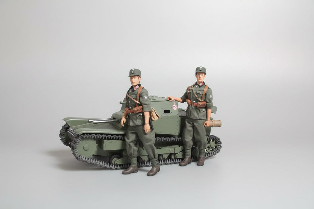 1/6 Italian Tankette Carro Veloce 33 Set OITECH
