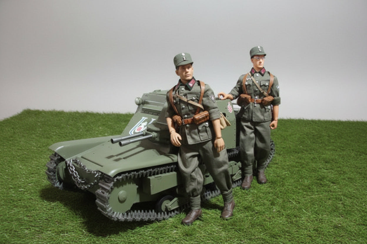 1/6 Italian Tankette Carro Veloce 33 Set OITECH