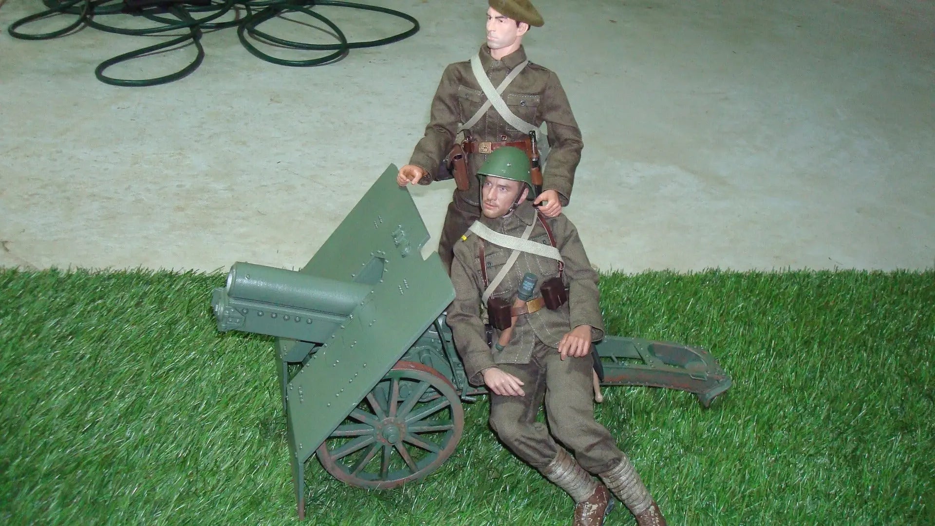 1/6 Poland 7.5cm Skoda Gebirgskanone M.15 Carriage 3dspro