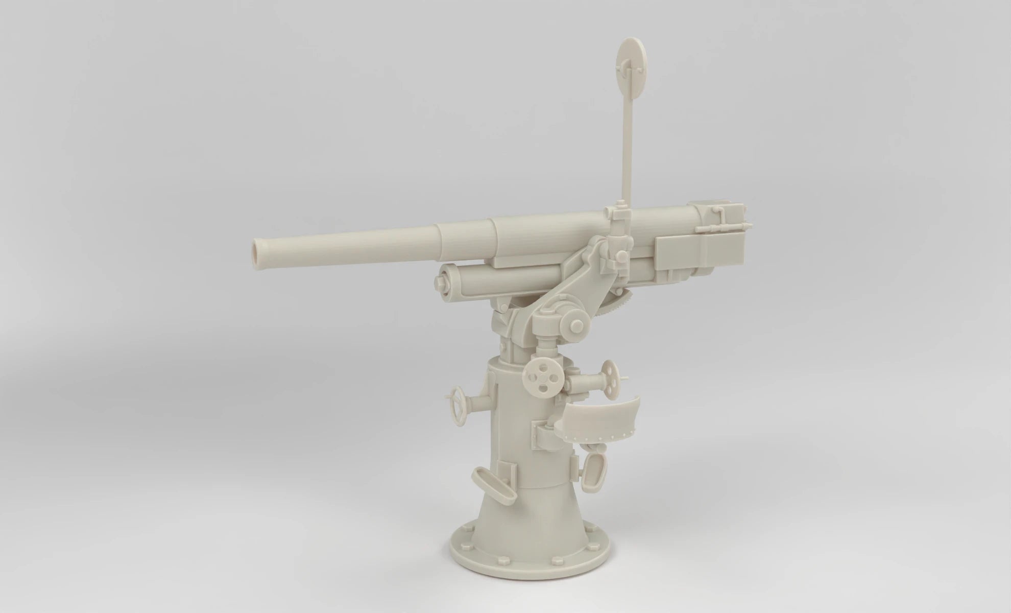 1/6 Russian 3in/76.2mm Lender Model 1914/15 AA Gun 3dspro