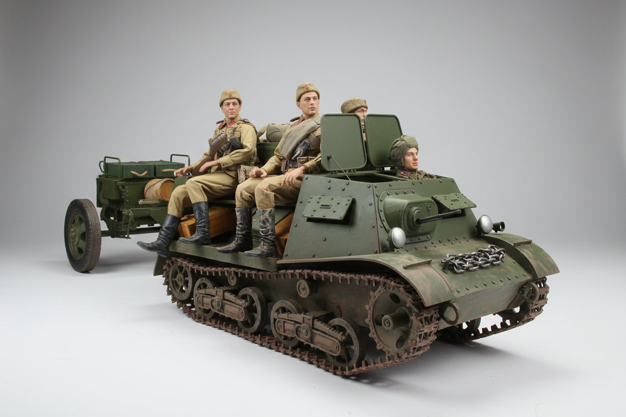 1/6 Soviet 52-R-353M Universal Limber Set 3dspro