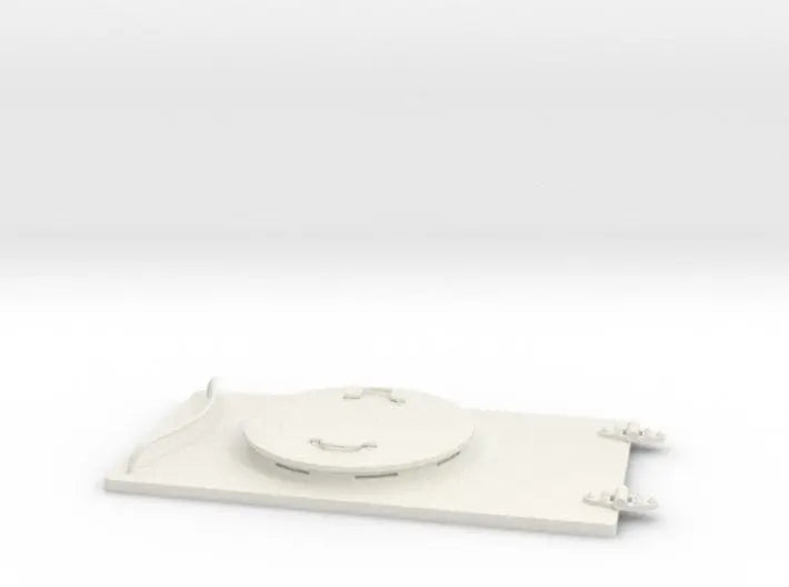 1/6 Soviet BT-7A - Engine Hatch - distefan 3d print