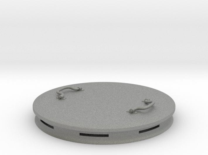 1/6 Soviet BT-7A - Engine Hatch v2 - distefan 3d print
