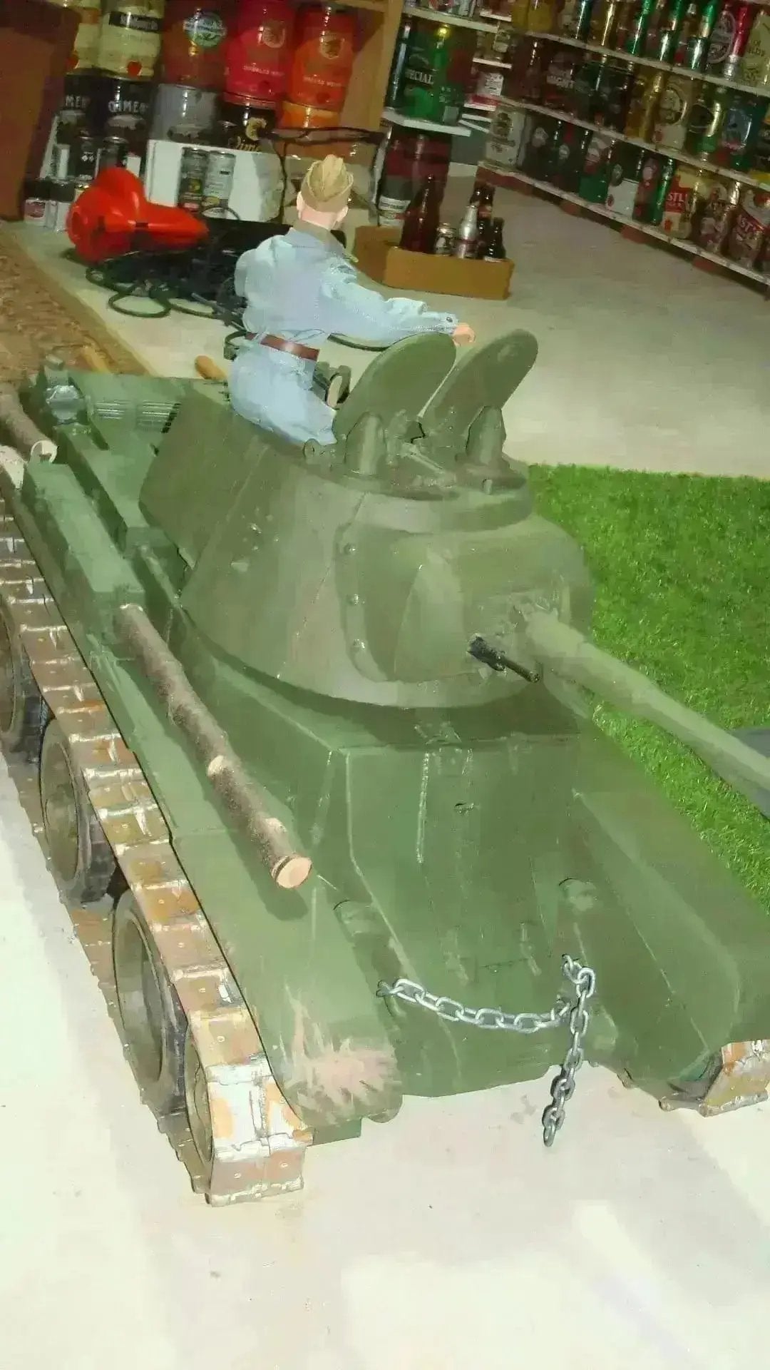 1/6 Soviet BT-7A - Engine Hatch v2 - distefan 3d print