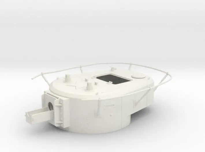 1/6 Soviet BT-7A - Turret 3d printed