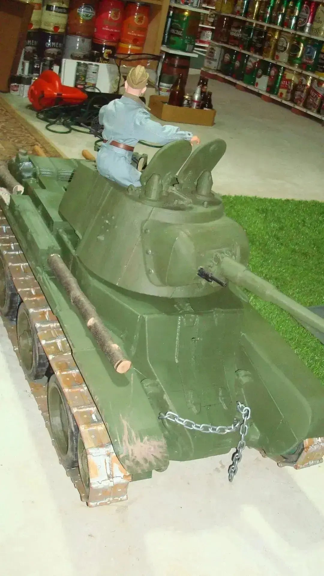 Complete Your BT-7A: Superbly Detailed 1/6 Soviet BT-7A - Turret (Unpainted)