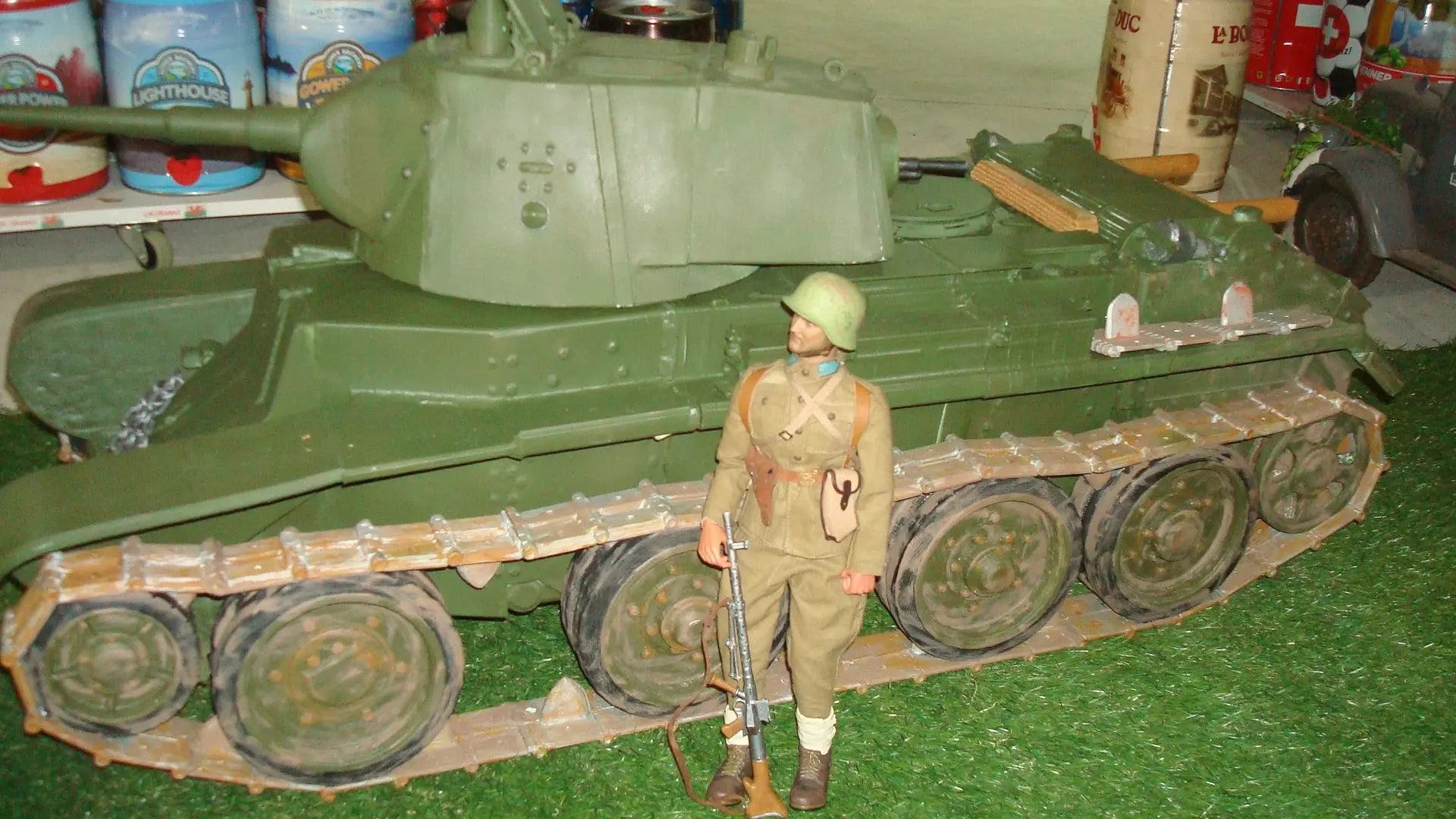 1/6 Soviet BT-7A - Turret 3dspro