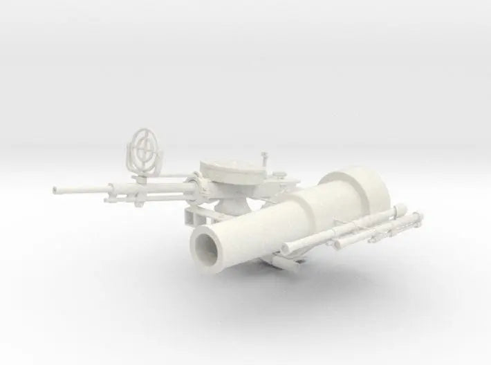 1/6 Soviet BT-7A - Turret Guns Set 3d printed