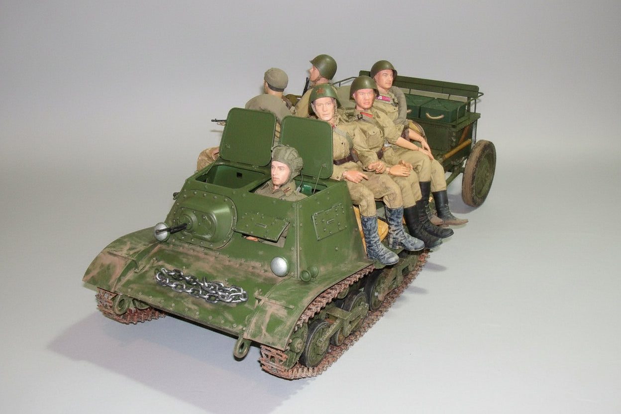 1/6 Soviet T-20 Kosmomolets Set 3dspro