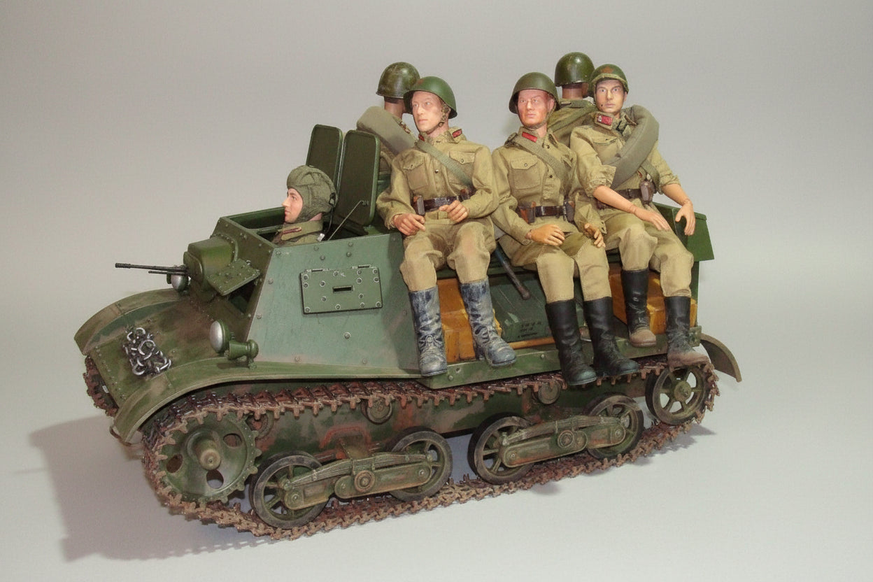 1/6 Soviet T-20 Kosmomolets Set 3dspro