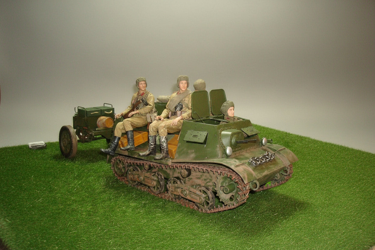 1/6 Soviet T-20 Kosmomolets Set 3dspro