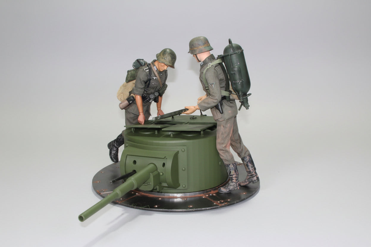 1/6 Soviet T-26 Bunker Turret 3dspro