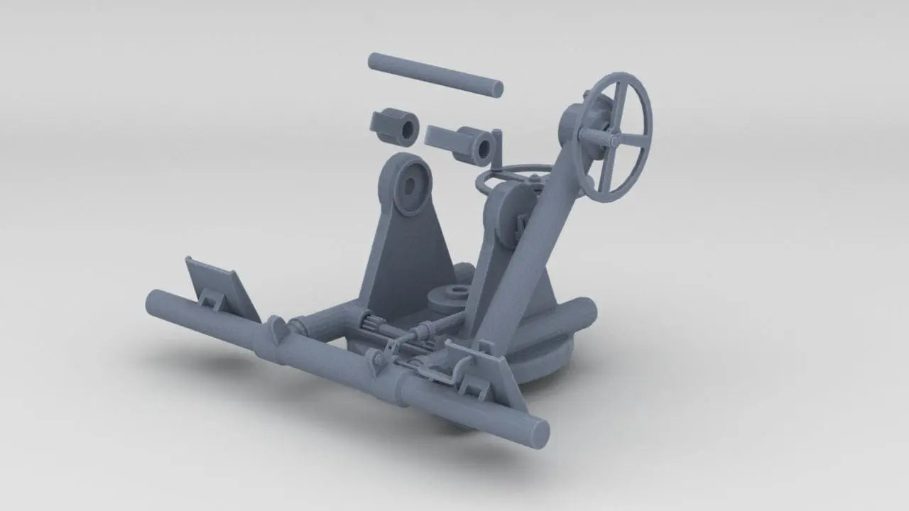 1/6 Swedish Bofors 20 mm M-40 Mount Up Set 3dspro