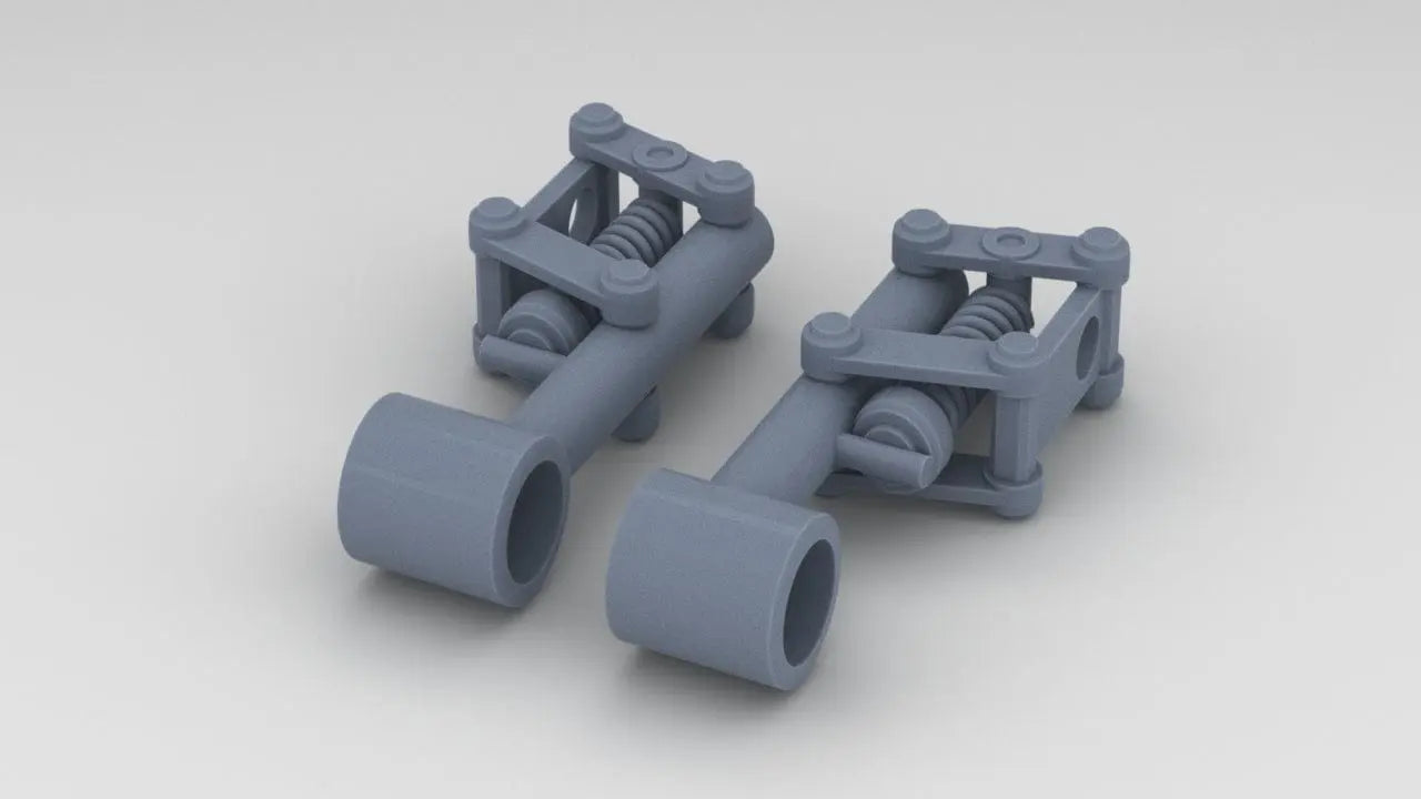 1/6 Swedish Bofors 20 mm M-40 Suspension Set (2pcs) 3dspro