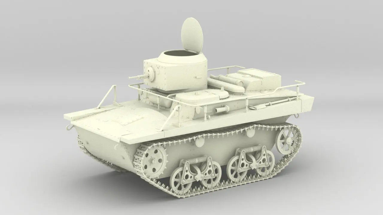 1/6 T-37 Soviet Amphibious Tank Kit - distefan 3d print