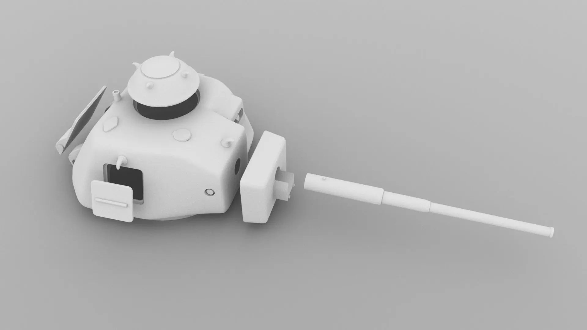 1/6 Vanatorul de Care R-35 Turret Set 3dspro