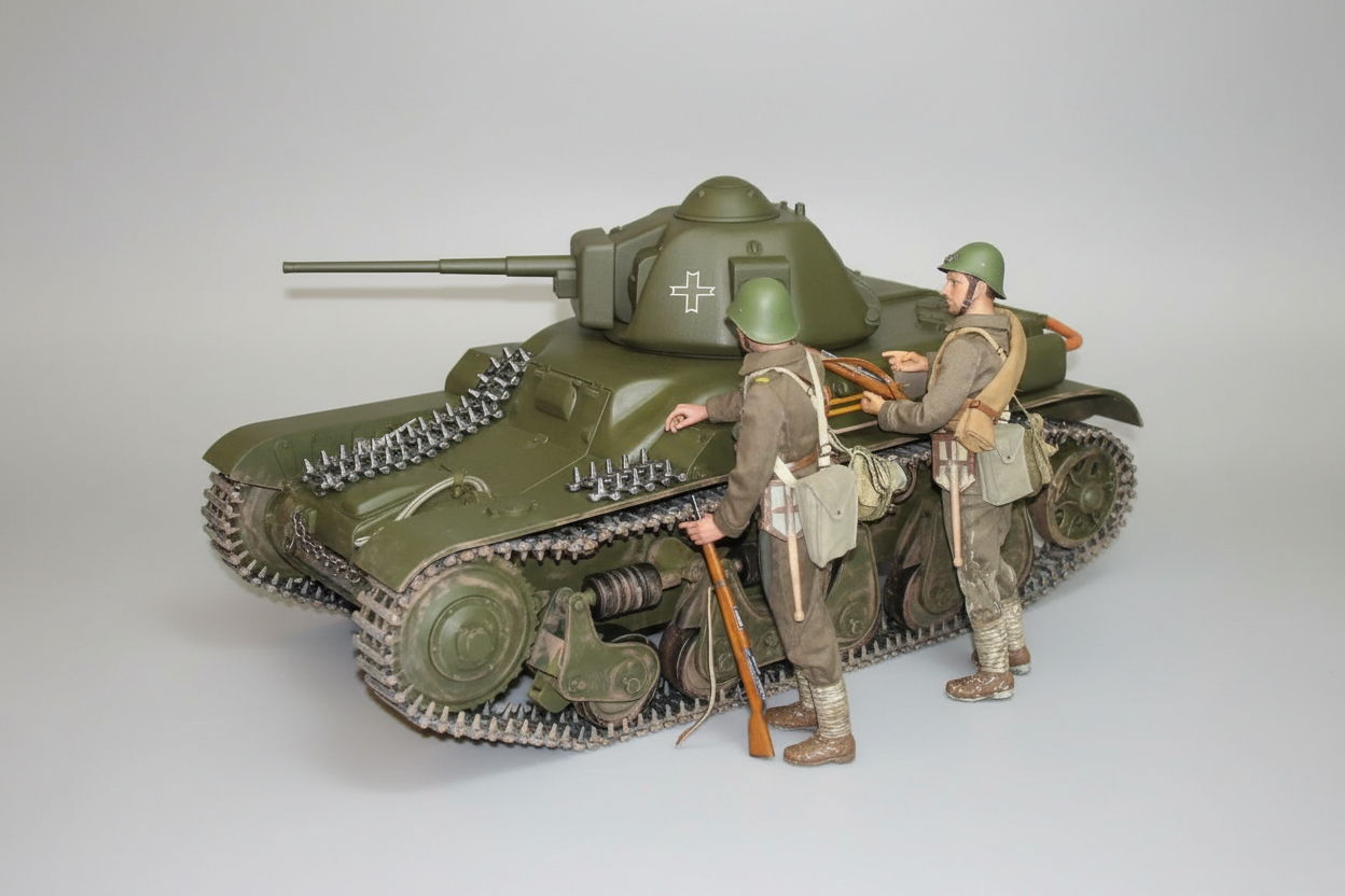 1/6 Vanatorul de Care Turret (SLS or Resin) - Distefan 3D Print | Rare