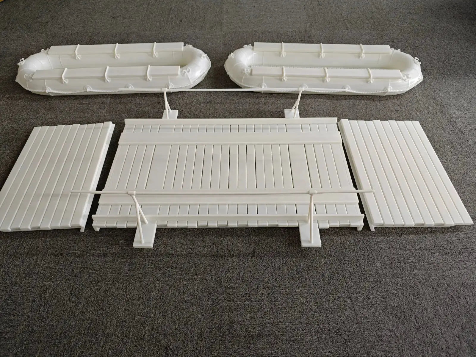 1/6 Germany WWII Grosse Flossacke 34 Assault Boat Set OITECH