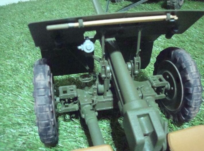 1/6 Bofors 37 mm anti-tank gun - barrel 3d printed