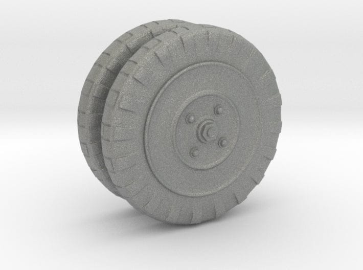 1/6 Bofors 37 mm anti-tank gun - wheels 3d printed