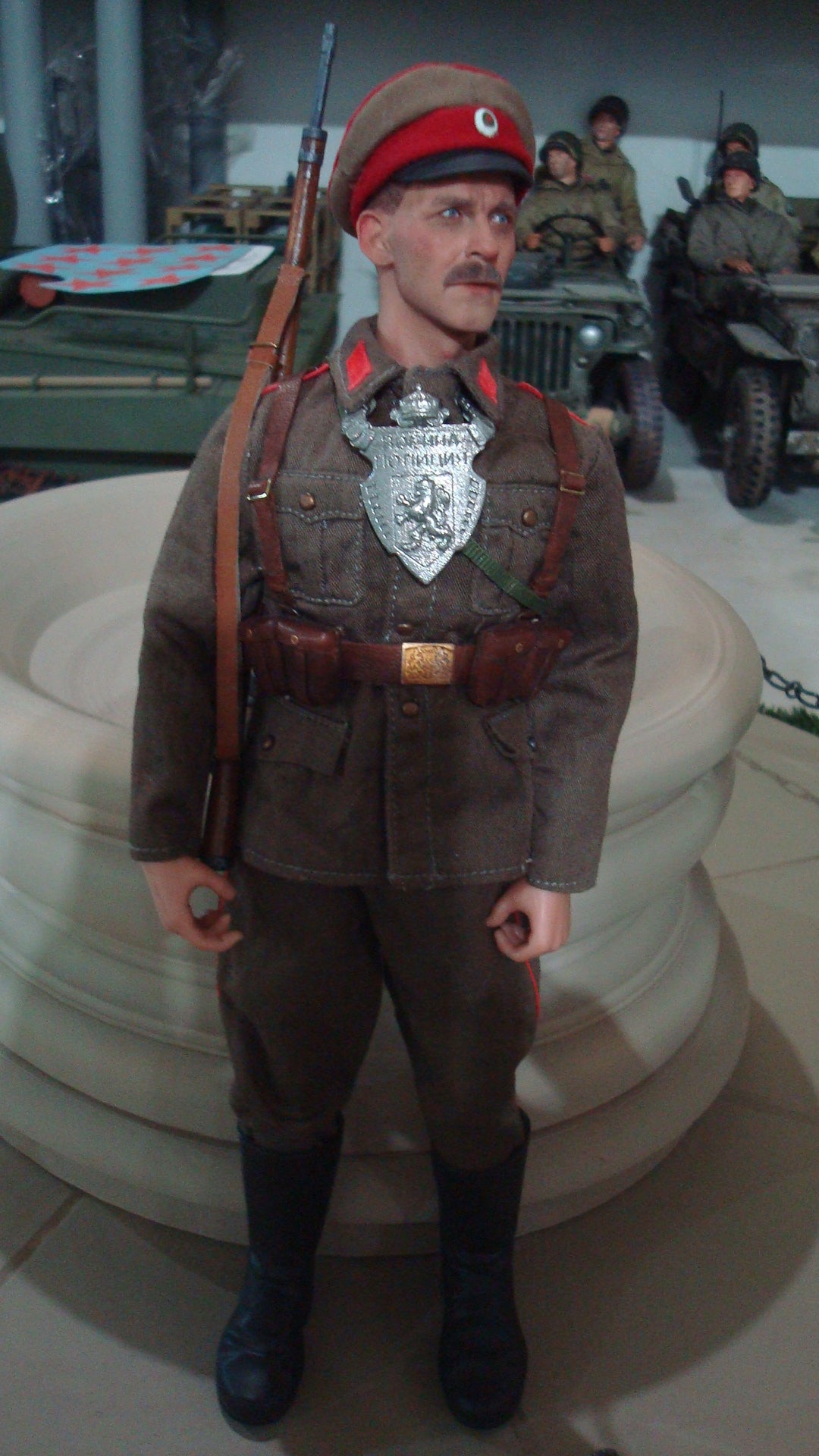 1/6 Bulgarian Gorget "Voenna Politsiya" - distefan 3d print