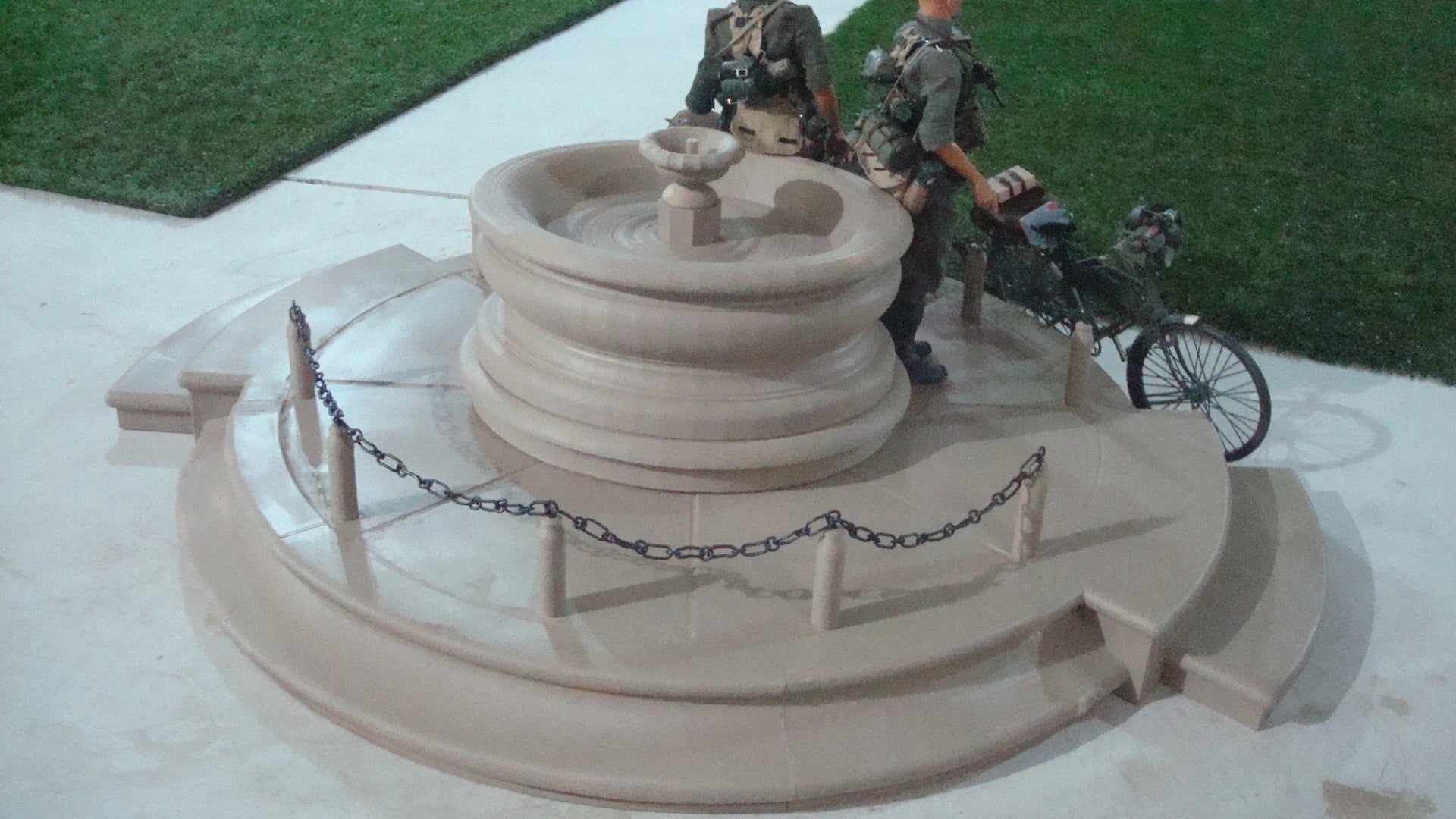 1/6 Czechoslovak Fountain, chateau Zákupy Kit - distefan 3d print
