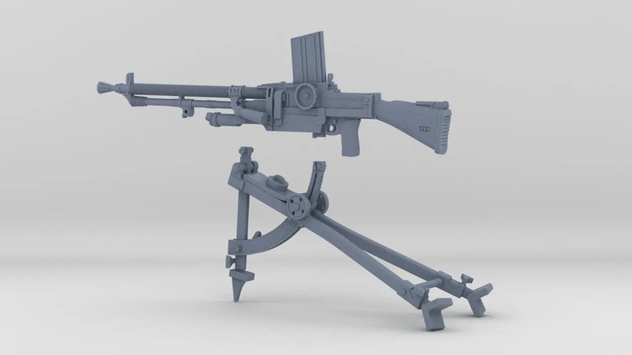 1/6 Czechoslovak ZB vz.30 Light MG Set - distefan 3d print
