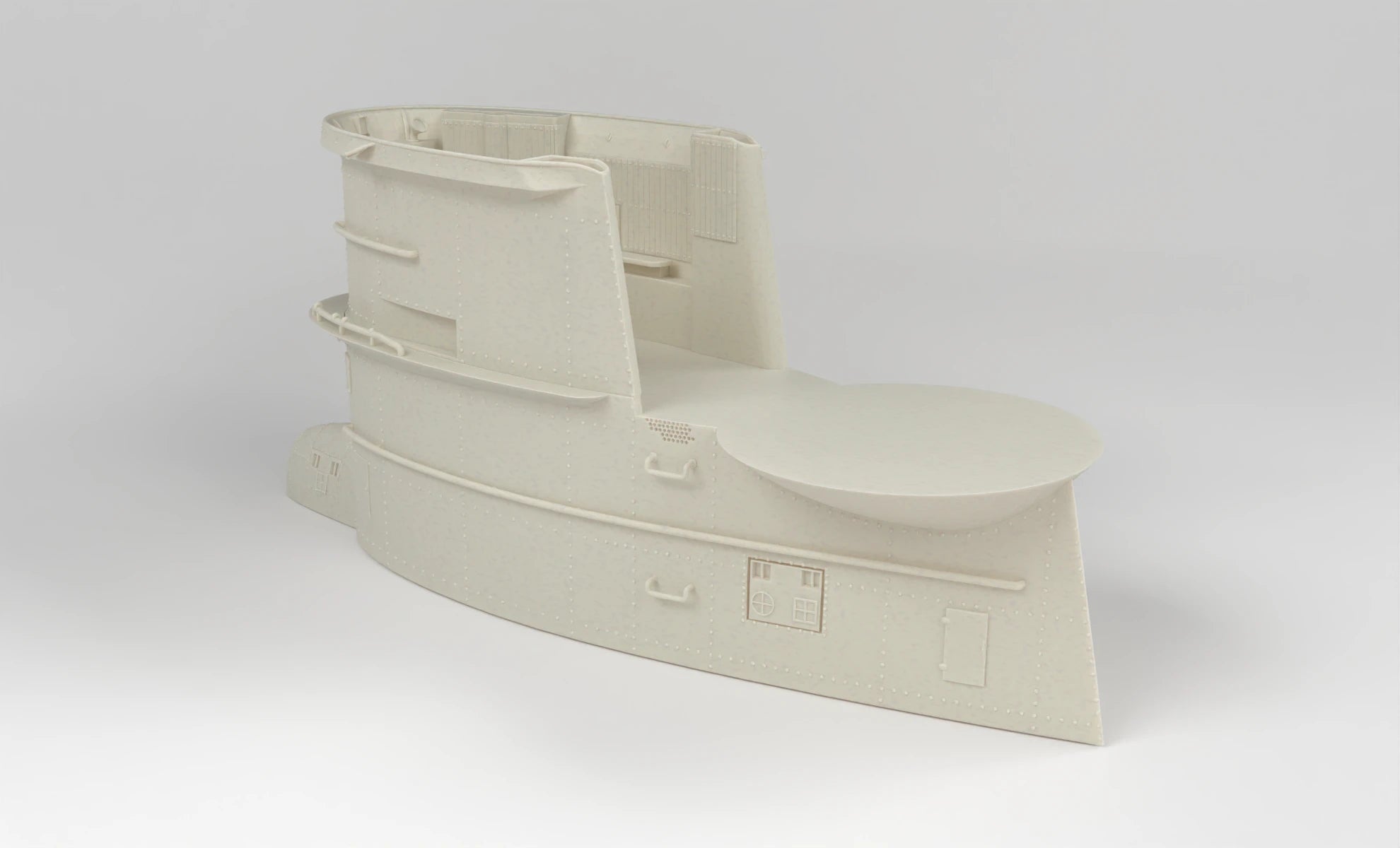 1/6 DKM U-Boot VII/C Conning Tower 3dspro