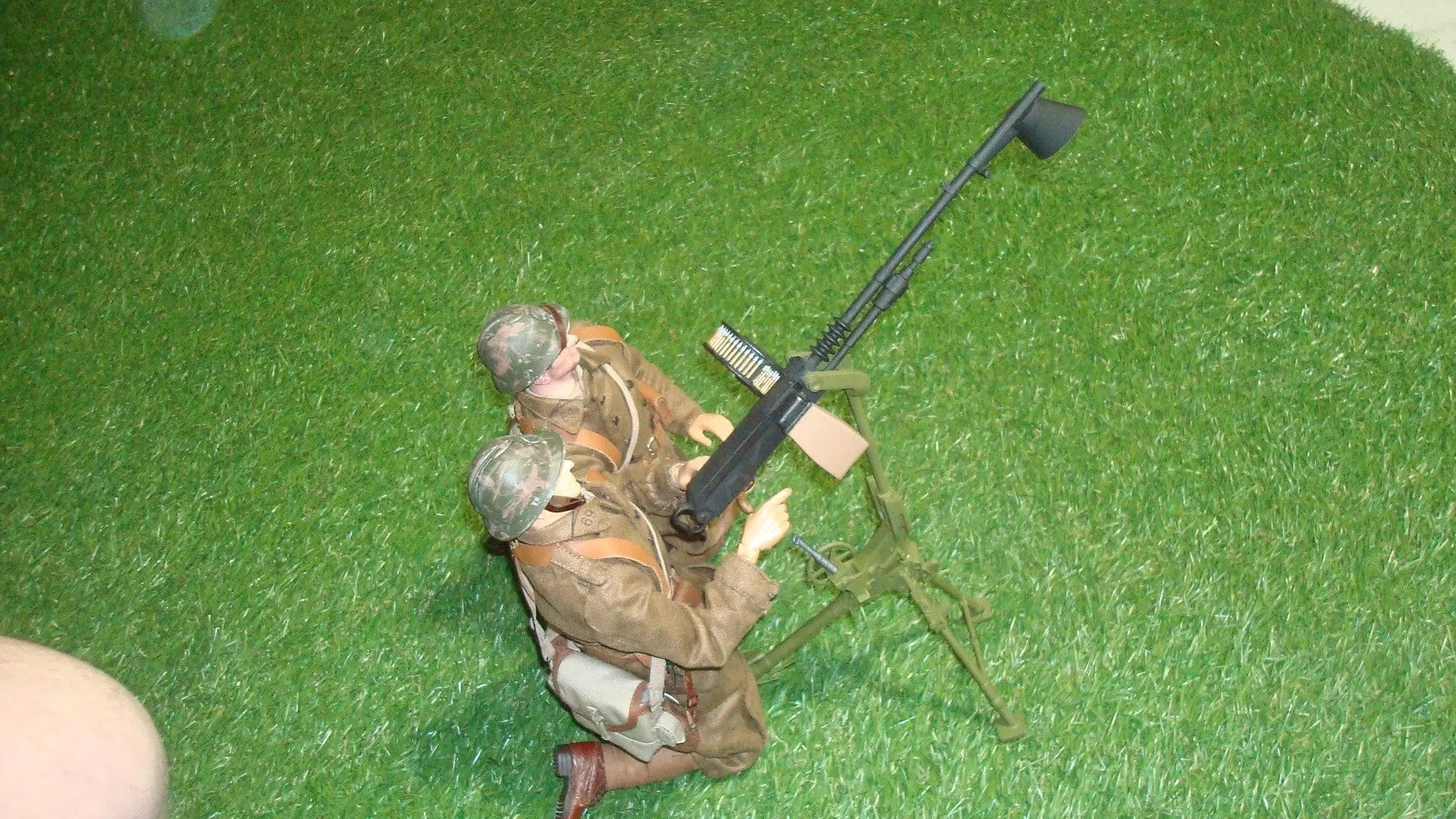 1/6 French 8mm Hotchkiss 14 Heavy MG Set - distefan 3d print