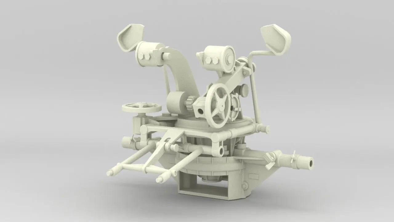 1/6 German 20mm Oerlikon Flak-28 Mount - distefan 3d print