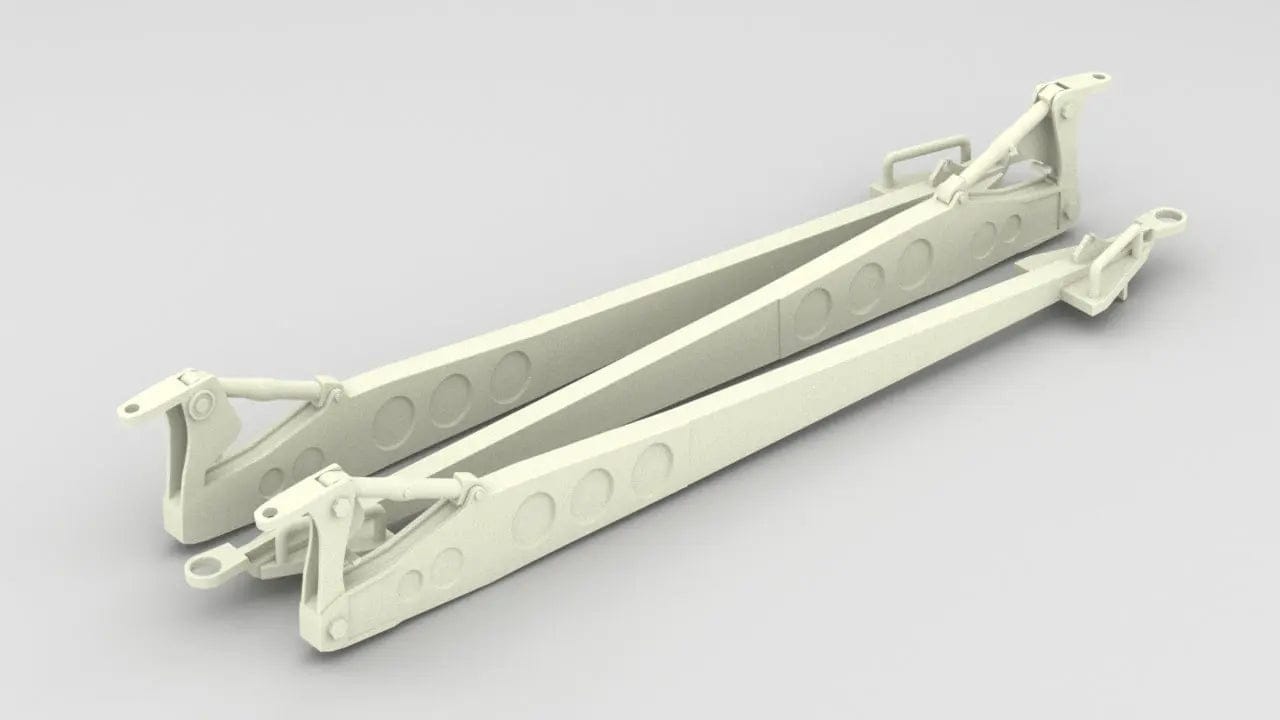 1/6 German 20mm Oerlikon Flak-28 Trails Set - distefan 3d print