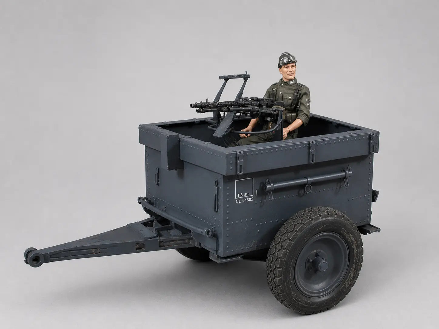 1/6 German MG34 Zwillingsockel36 Set 3dspro