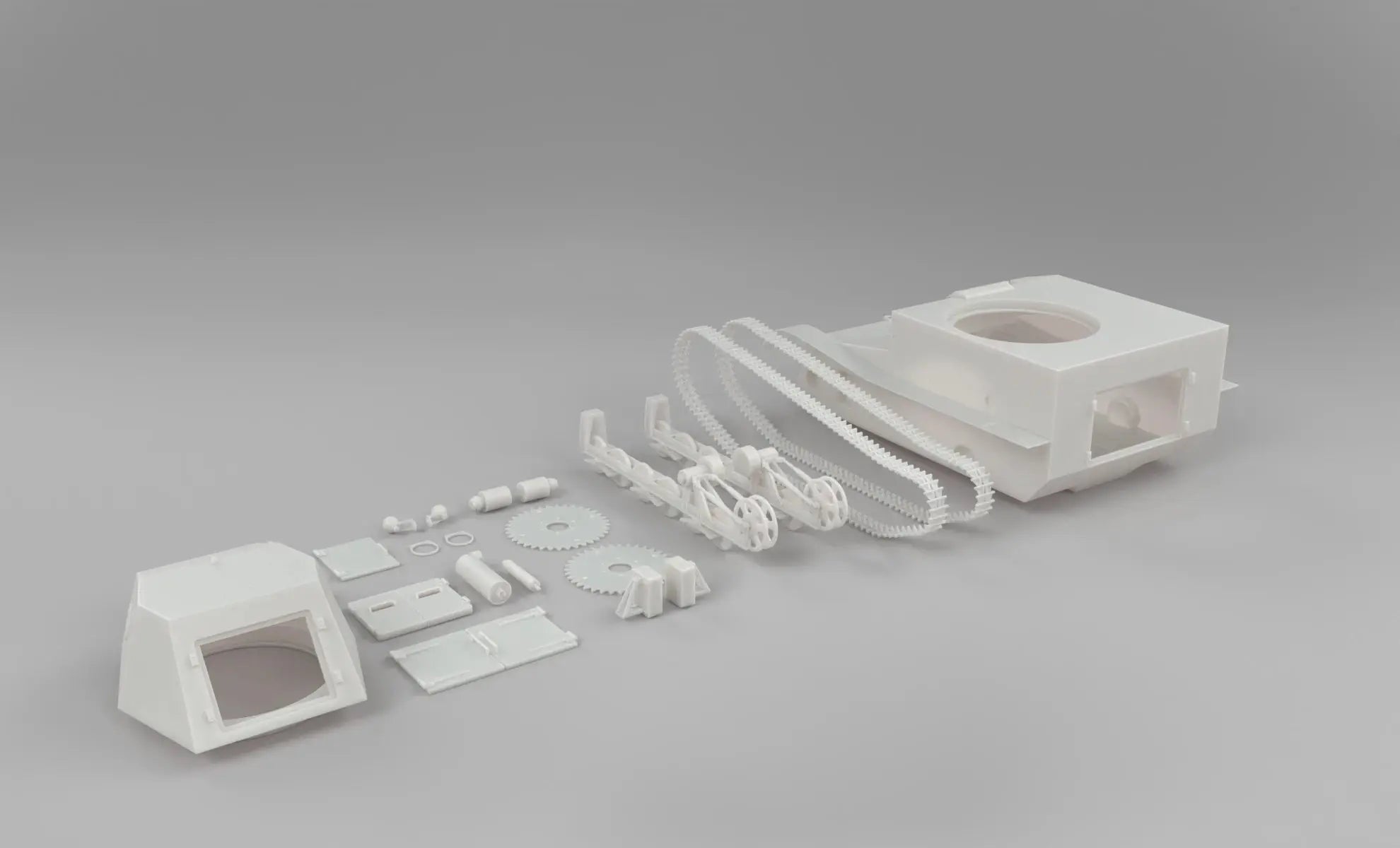 1/6 Hungarian Interwar Tankette Set - distefan 3d print