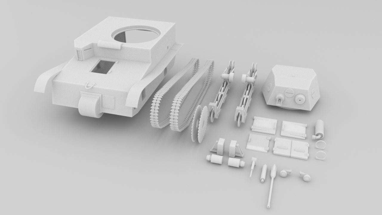 1/6 Hungarian Interwar Tankette Set