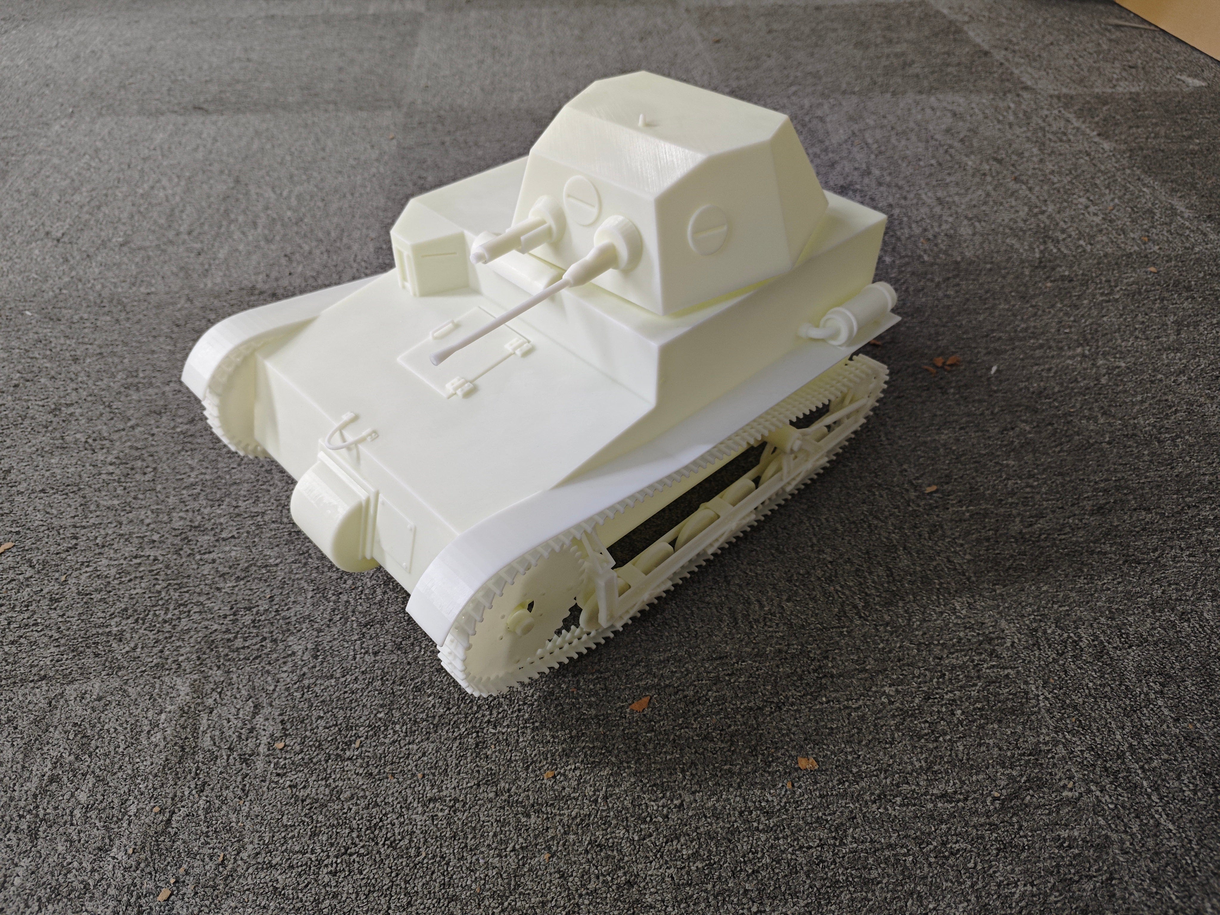 1/6 Hungarian Interwar Tankette Set - distefan 3d print