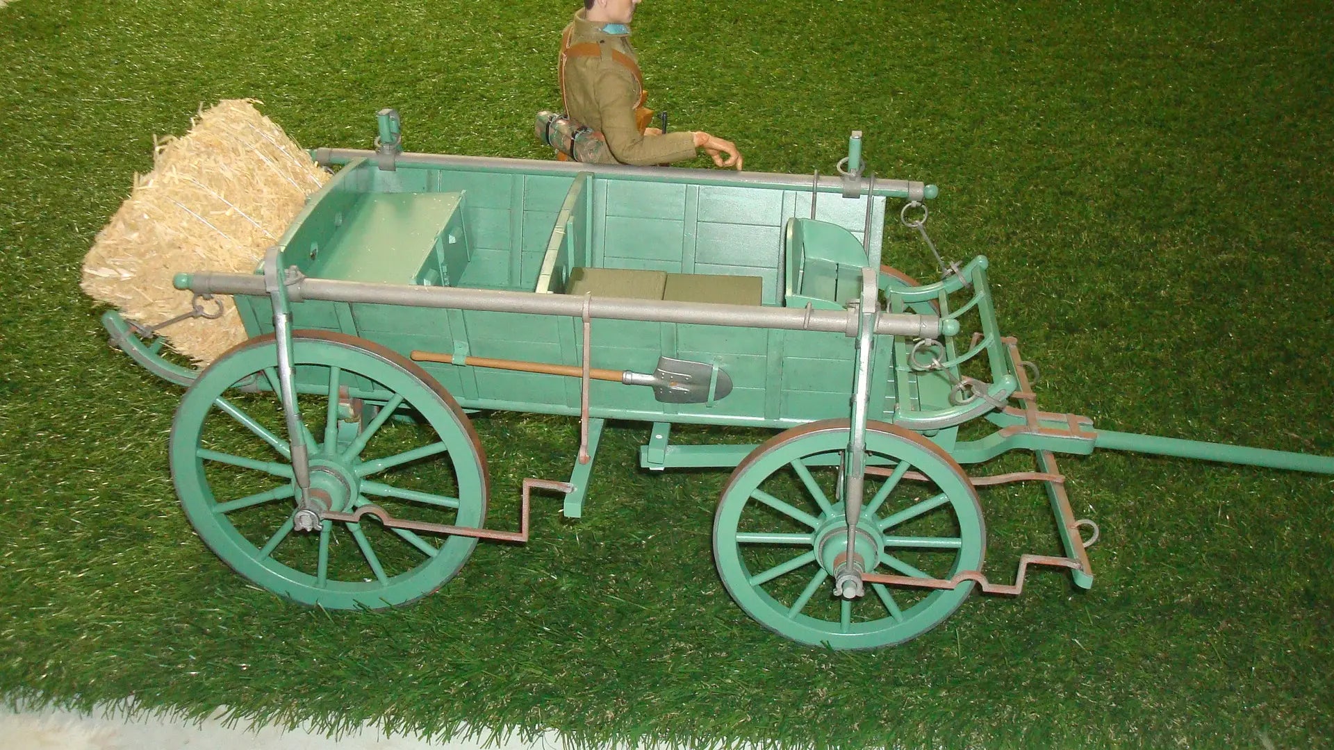 1/6 Horse-Drawn "National Vehicle" Farm Cart Set (150+ Pieces)- distefan 3d print