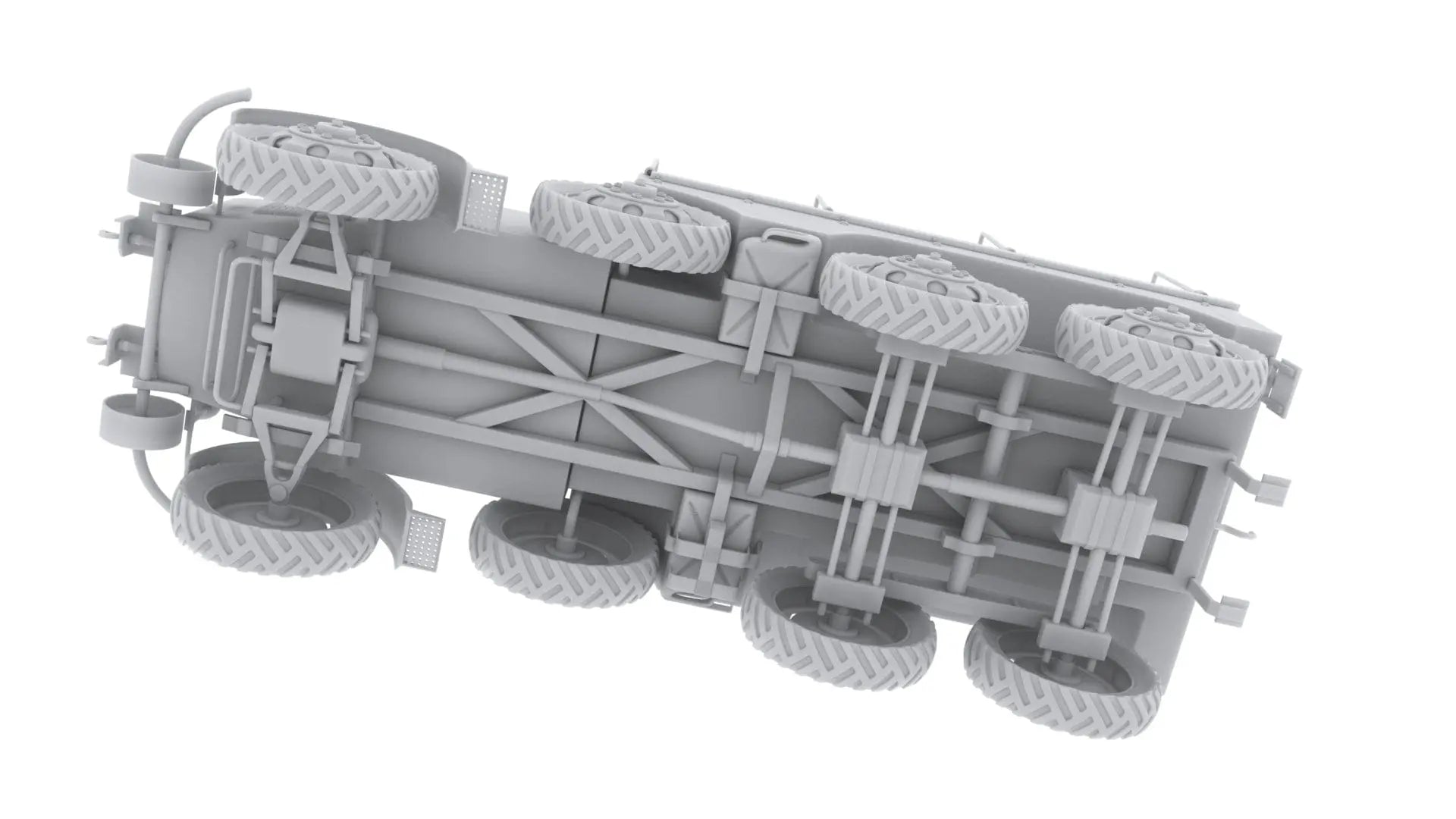 1/6 Hungary Raba 38m Botond Truck Set - distefan 3d print