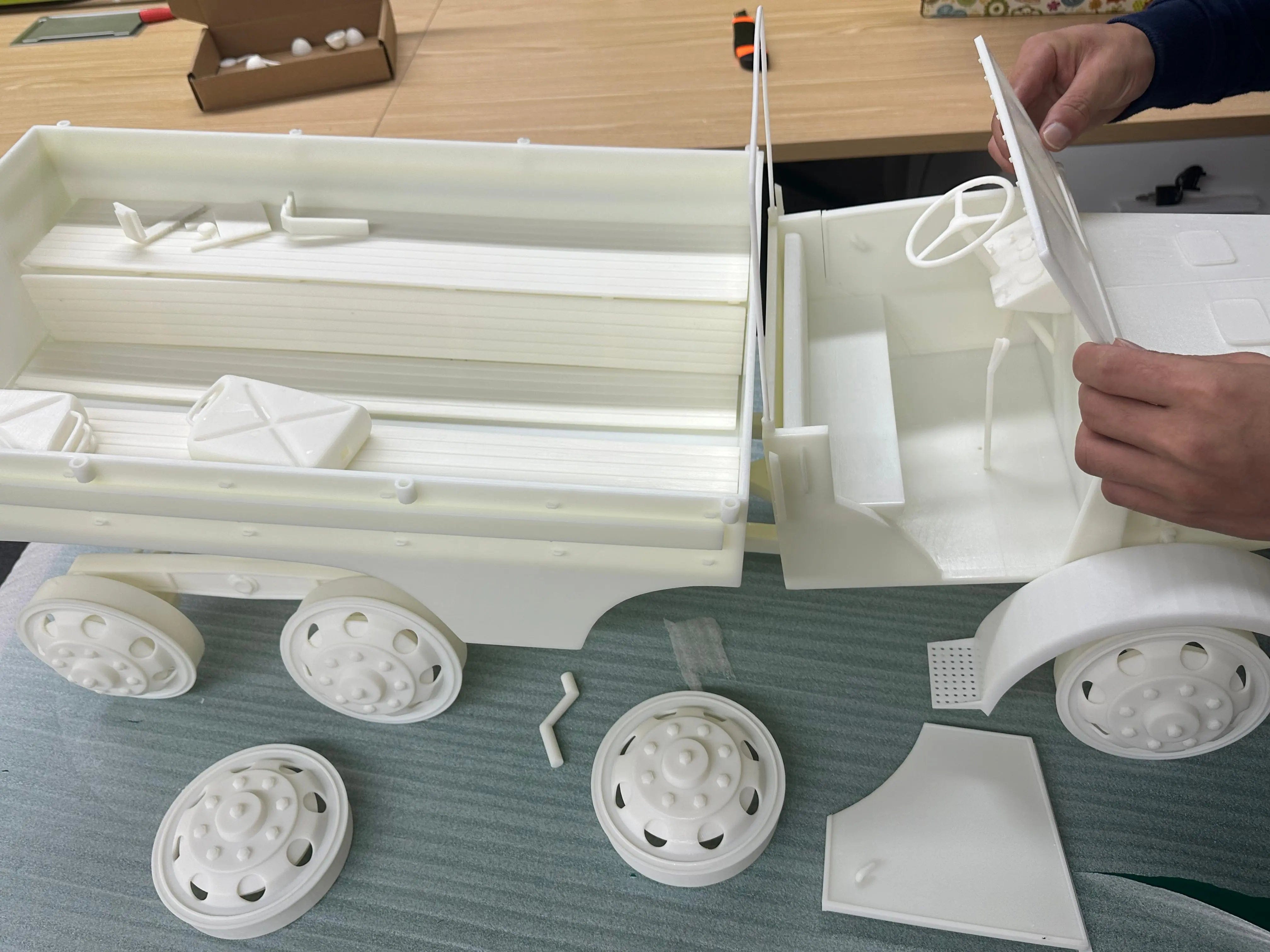 1/6 Hungary Raba 38m Botond Truck Set - distefan 3d print